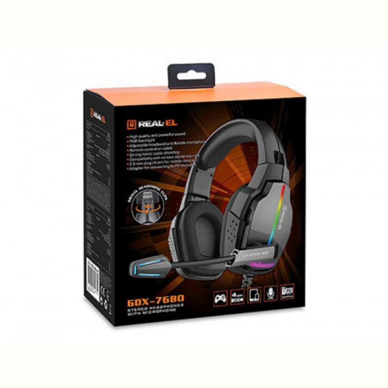 Гарнитура REAL-EL GDX-7680 Black