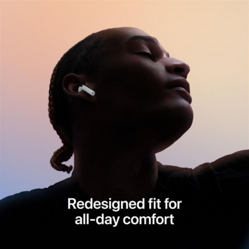 Bluetooth-гарнiтура Apple AirPods 4 with Active Noise Cancellation White (MXP93ZE/A)