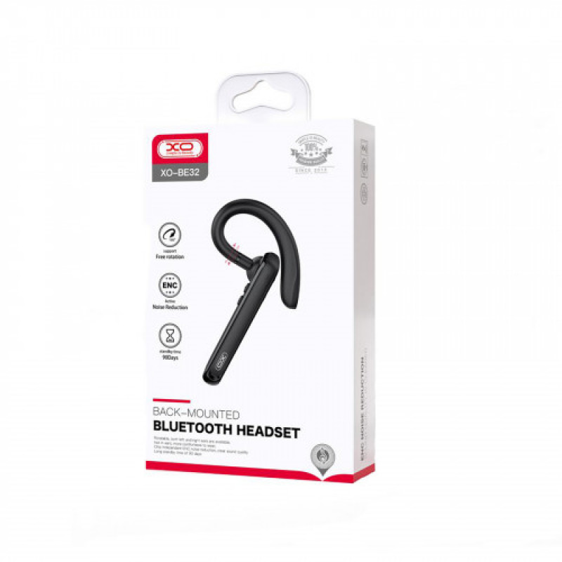 Bluetooth-гарнитура XO BE32 Black