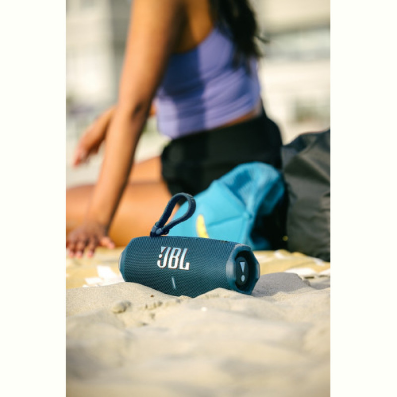 Акустическая система JBL Charge 6 Blue (JBLCHARGE6BLU)_подарок