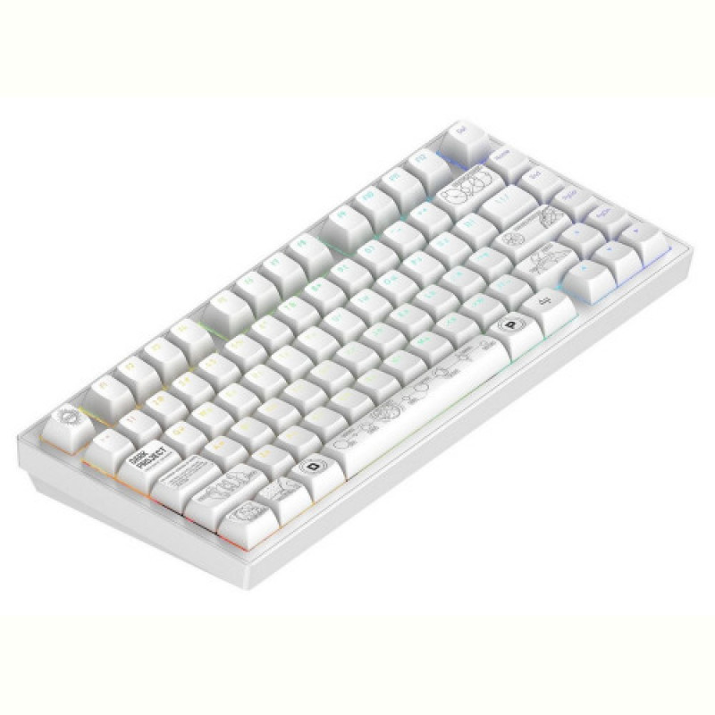 Клавіатура Dark Project ALU81 Terra Nova White (DPKB_NOVA_81_ANSI_WHITE_UA)