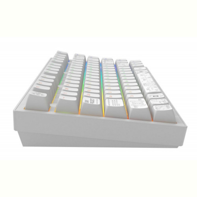 Клавіатура Dark Project ALU81 Terra Nova White (DPKB_NOVA_81_ANSI_WHITE_UA)