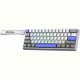 Клавіатура Aula WIN68 HE Max Magnetic switch Grey/White/Purple (6978080504081)