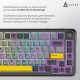 Клавиатура Ajazz AK820 Max Magnetic Switch Black (AK820MAX-WM-BGY)