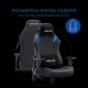 Крісло ігрове Anda Seat Luna Black/Blue Size L (AD18-44-BS-PV)