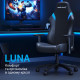 Крісло ігрове Anda Seat Luna Black/Blue Size L (AD18-44-BS-PV)