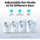 Bluetooth-гарнитура Anker SoundCore V40i White (A3878G21)