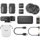 Бездротовий мікрофон BOYA MIC 2-02 Type-C/TRS Black