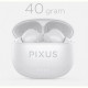 Bluetooth-гарнитура Pixus Band White