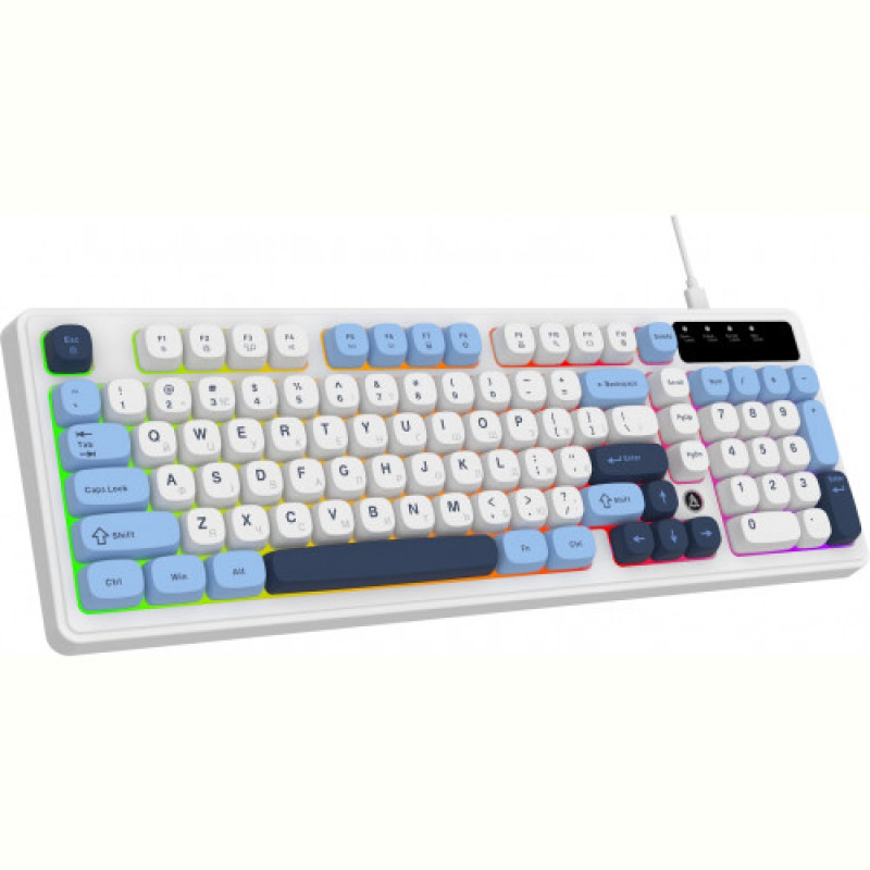 Клавиатура Ajazz AF98 Black USB-C Glacier Blue (AF98-GB)