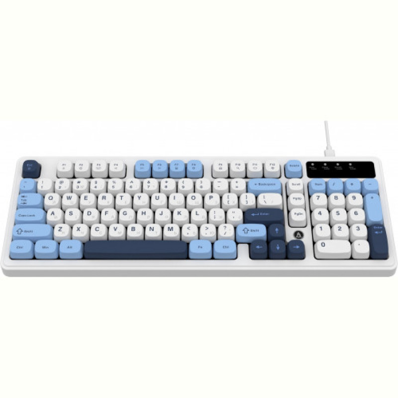 Клавиатура Ajazz AF98 Black USB-C Glacier Blue (AF98-GB)
