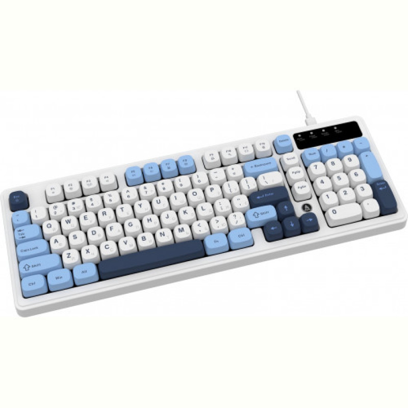 Клавиатура Ajazz AF98 Black USB-C Glacier Blue (AF98-GB)