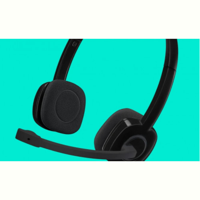 Гарнiтура Logitech H151 Stereo Black (981-000589)
