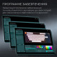 Клавіатура бездротова GamePro Asgard Valhalla QLAB Sakura Switch Black (MK160-B-QS-PRO)