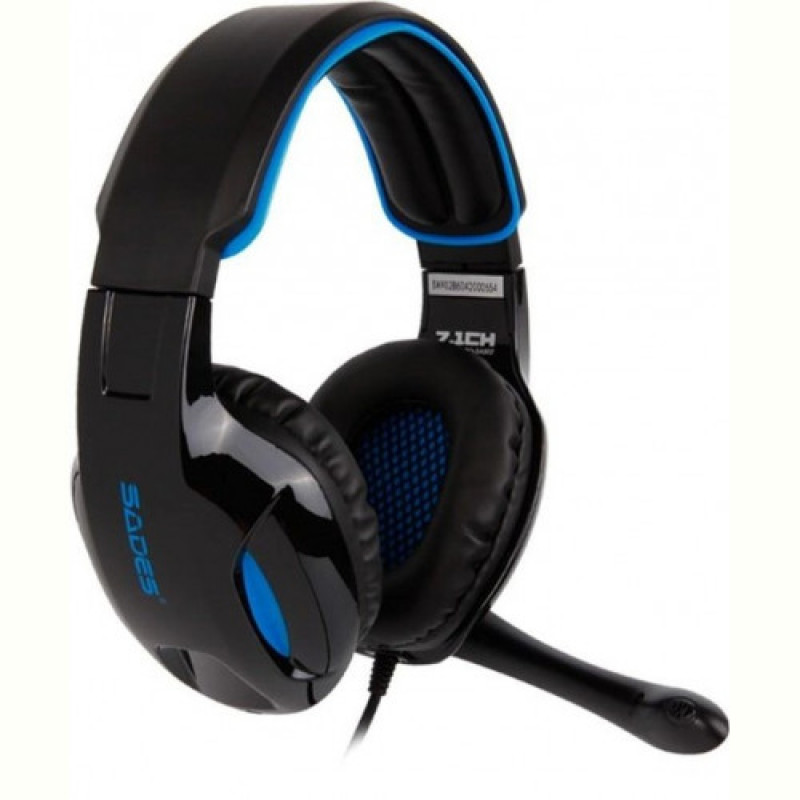 Гарнітура Sades SA-902 Black/Blue (sa902blj)