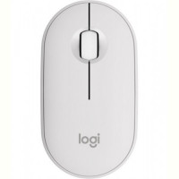 Мышь беспроводная Logitech Pebble Mouse 2 M350s White (910-007013)