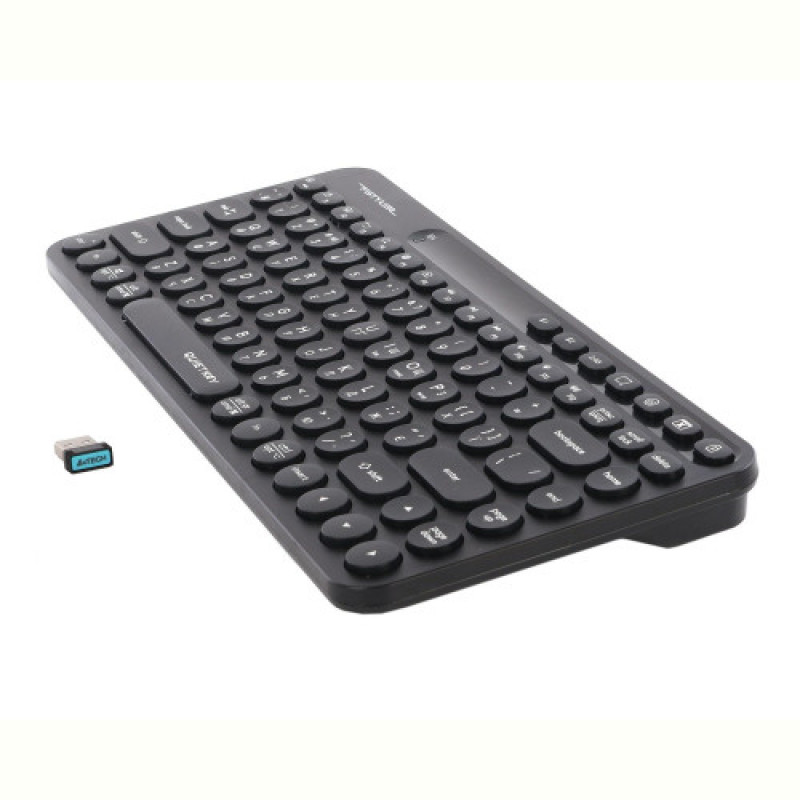 Клавіатура бездротова A4Tech FBK36C AS Black