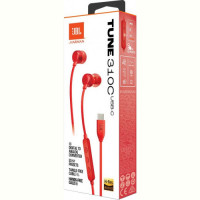 Гарнитура JBL Tune 310C Red (JBLT310CRED)