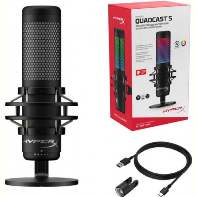 Микрофон HyperX QuadCast S (4P5P7AA)