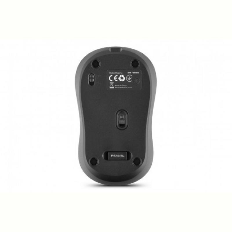 Миша бездротова REAL-EL RM-450W Black