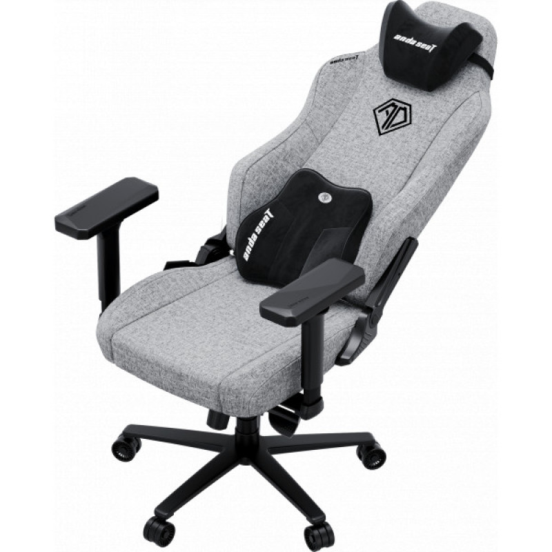 Крісло ігрове Anda Seat Phantom 3 XL Fabric Gray Size XL (AD18XL-52-G-F-G01)