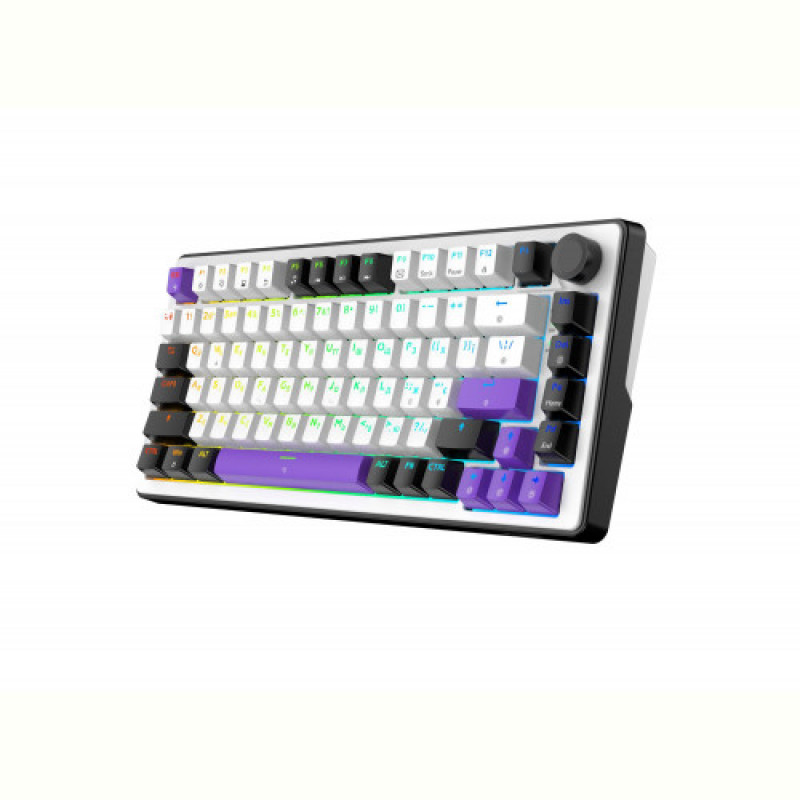 Клавиатура Hator Hellyberry HK75 White/Violet