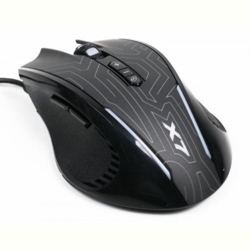 Миша A4Tech X87 Oscar Neon Black USB