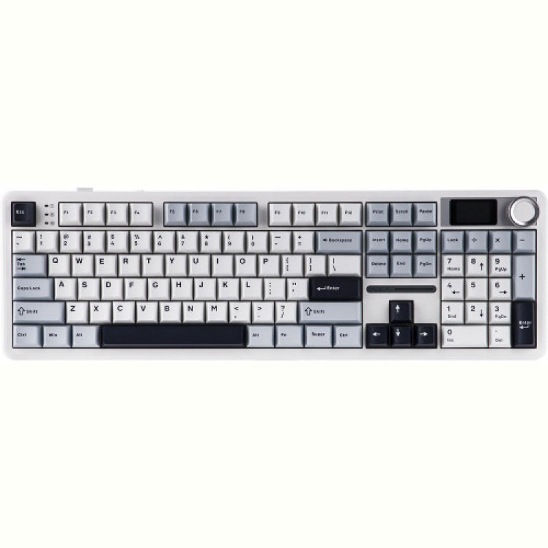 Клавиатура беспроводная Aula F108 Pro White (6978080501318)