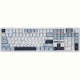Клавиатура беспроводная Aula F108 Pro White (6978080501318)