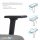 Крісло офісне OfficePro Fusion OC577G Gray