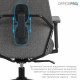 Крісло офісне OfficePro Fusion OC577G Gray