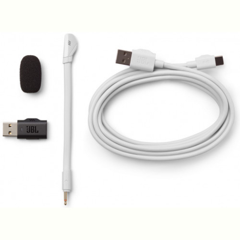 Bluetooth-гарнитура JBL Quantum 360 Wireless White (JBLQTUM360WHT)