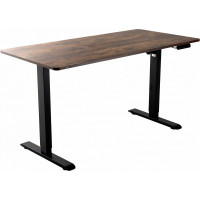 Компьютерный стол с электрорегулировкой высоты Sihoo D03 1.4m Walnut/Black (D03-104/D03-108)
