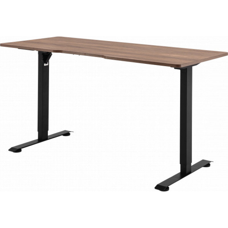 Комп’ютерний стіл з електрорегулюванням висоти Sihoo D03 1.4m Walnut/Black (D03-104/D03-108)