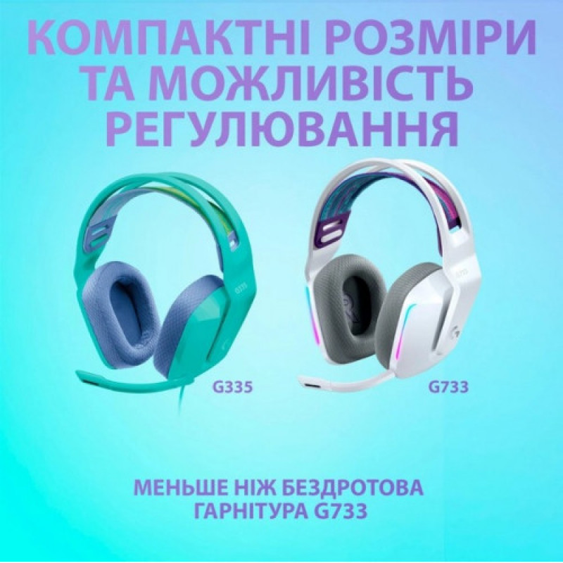 Гарнитура Logitech G335 Mint (981-001024)