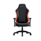 Крісло ігрове Anda Seat Luna Color Size L Black/Orange PVC (AD18-48-BO-PV)