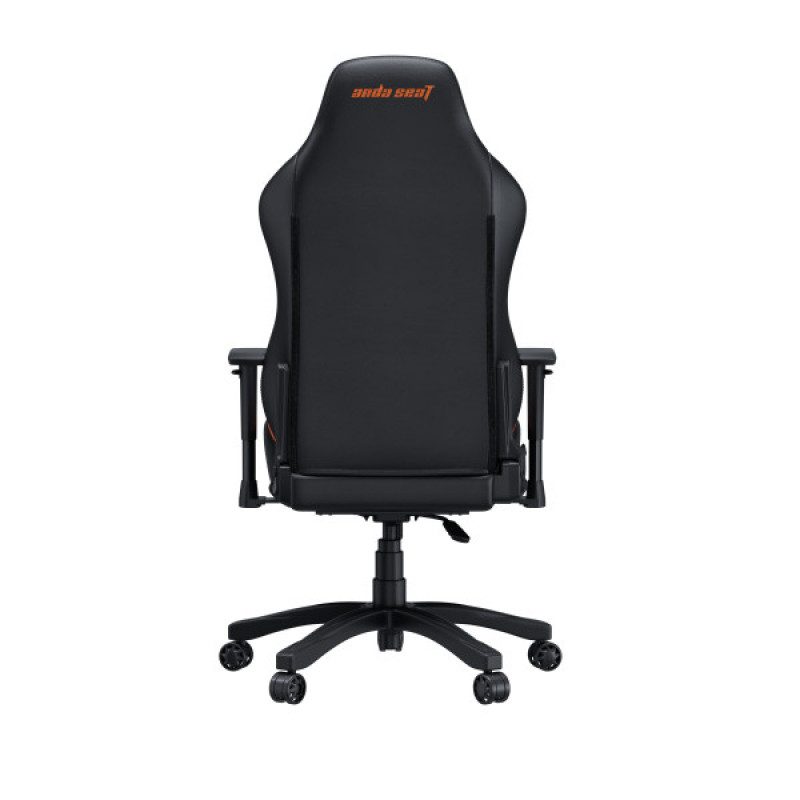 Крісло ігрове Anda Seat Luna Color Size L Black/Orange PVC (AD18-48-BO-PV)