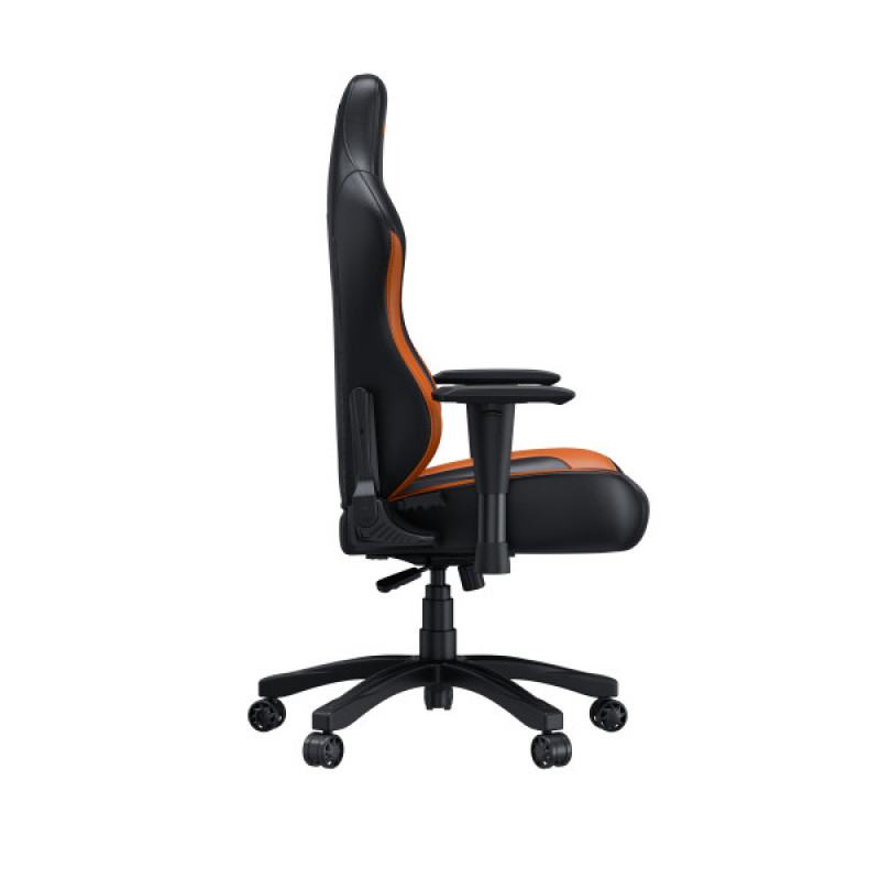 Крісло ігрове Anda Seat Luna Color Size L Black/Orange PVC (AD18-48-BO-PV)