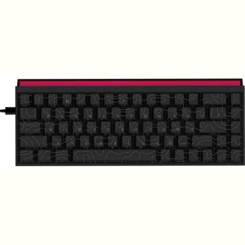Клавиатура Ajazz NK68 Red Switch Black USB-C (NK68-R-S-B)