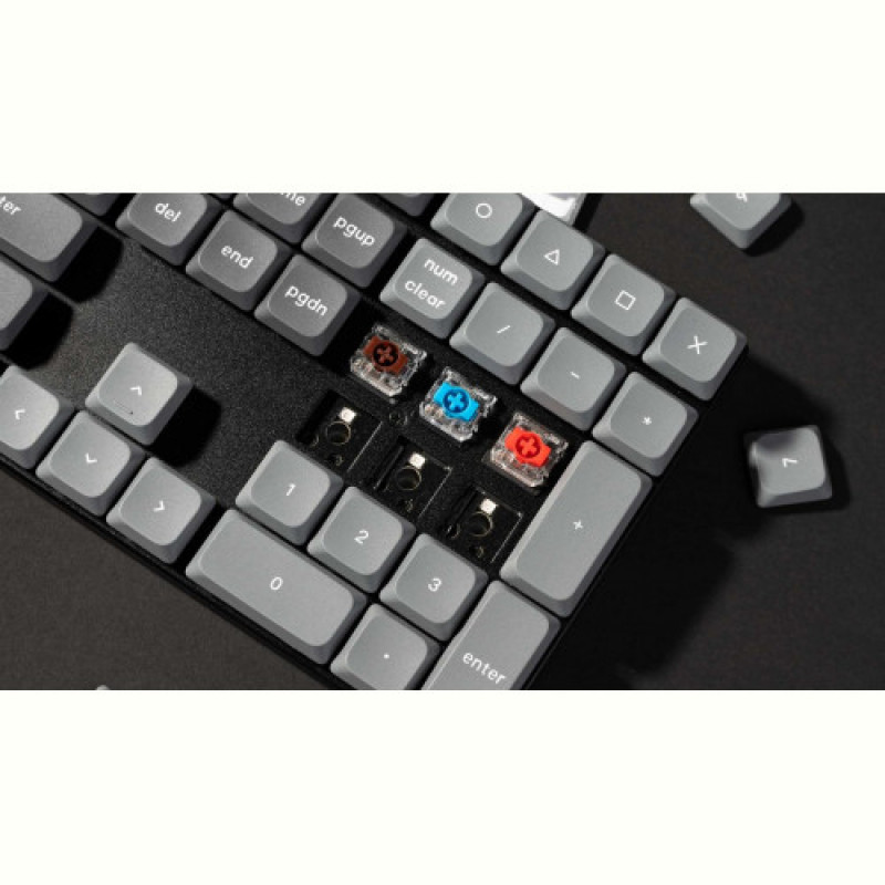 Клавиатура беспроводная Keychron K5 Max, Gateron MX 2.0 Brown, Hot-Swap, RGB UA Black (K5M-H3-UA)