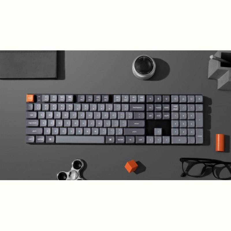Клавиатура беспроводная Keychron K5 Max, Gateron MX 2.0 Brown, Hot-Swap, RGB UA Black (K5M-H3-UA)