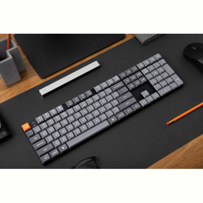 Клавиатура беспроводная Keychron K5 Max, Gateron MX 2.0 Brown, Hot-Swap, RGB UA Black (K5M-H3-UA)