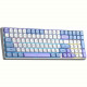 Клавіатура бездротова Aula S100pro Red Switch White/Blue (6948391205762)