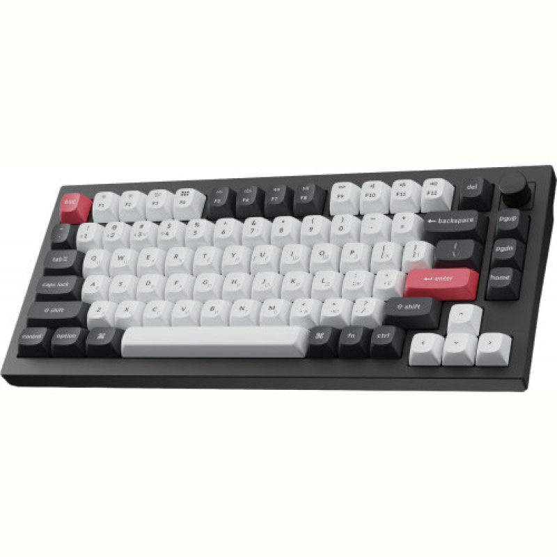 Клавиатура беспроводная Keychron Q1 HE Magnetic Switch Black RGB (Q1H-M1-UA)