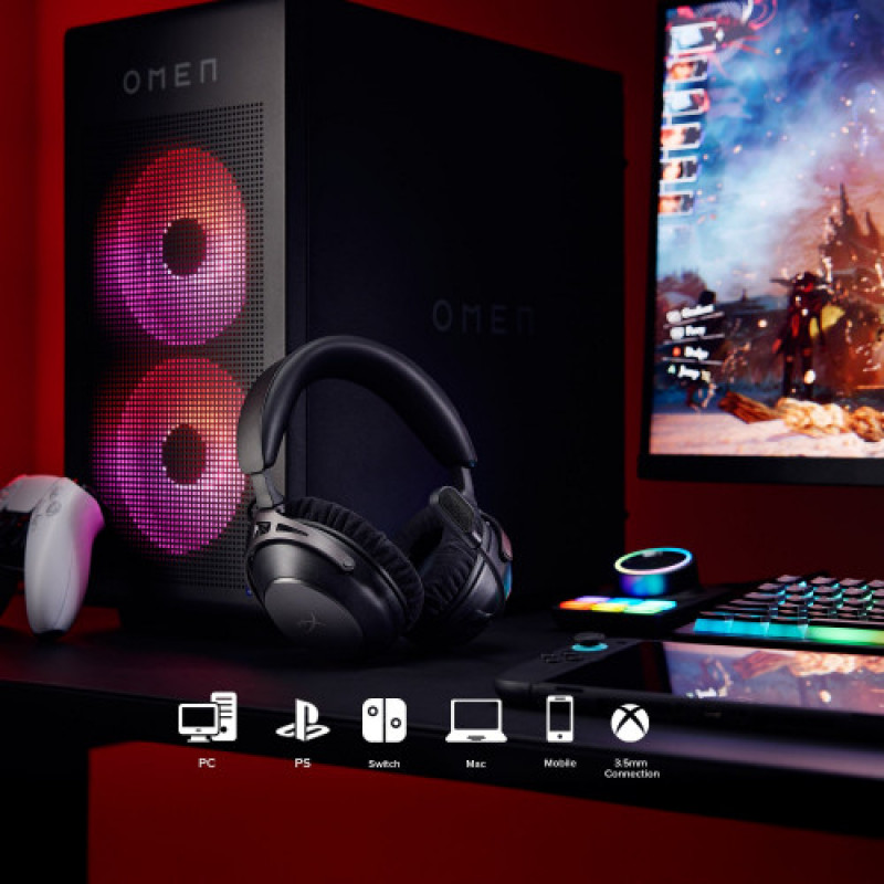 Гарнитура HyperX Cloud Alpha 2 Wireless Black (AJ5C7AA)