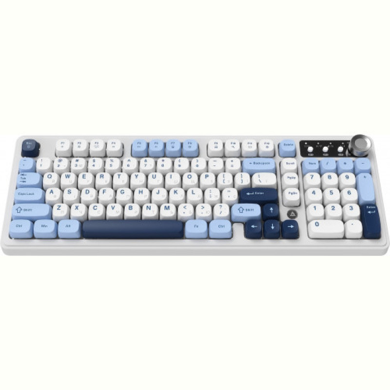 Клавиатура беспроводная Ajazz AF98 Plus Glacier Blue (AF98-PLUS-GB)