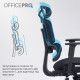 Офисное кресло OfficePro Skyline OC750-B-B-B