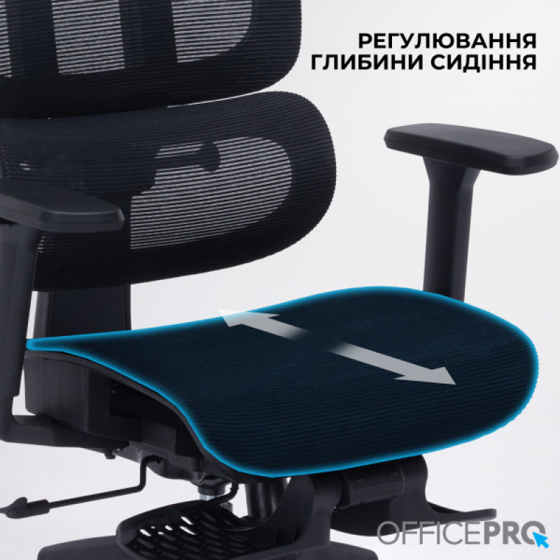 Офисное кресло OfficePro Skyline OC750-B-B-B
