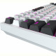 Клавіатура бездротова GamePro Asgard Valhalla QLAB Sakura Switch White With Display (MK160-W-D-QS-PRO)
