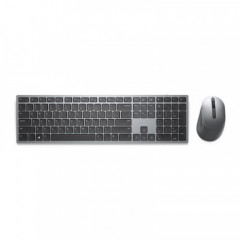 Комплект бездротовий (клавіатура, миша) Dell Premier KM7321W Gray (580-AJQV)